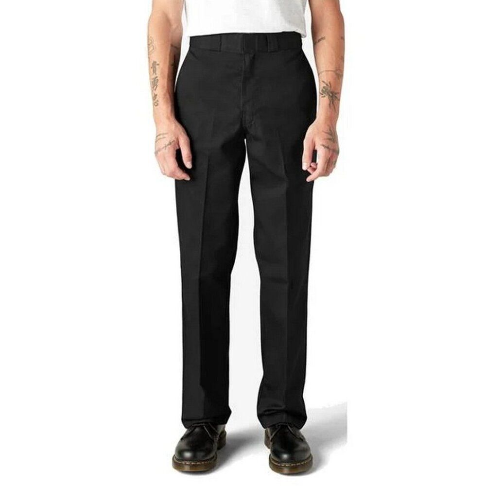 NEW DICKIES Pants Men's 48x30 Black Original 874 Work Straight Leg Classic Fit